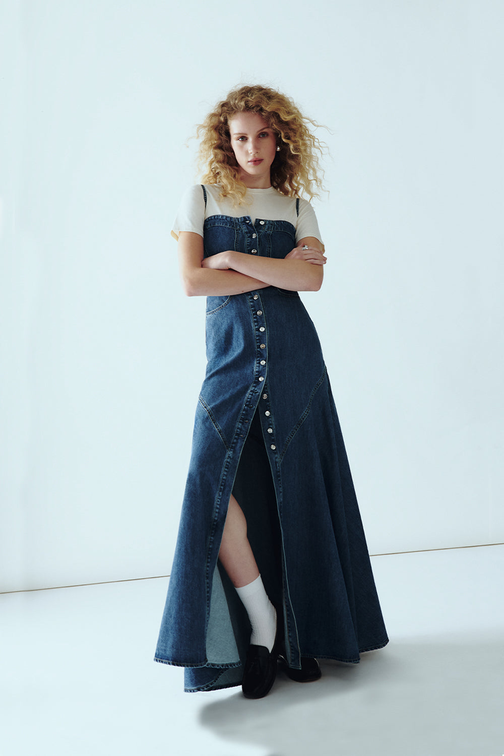 DENIM DRESSES