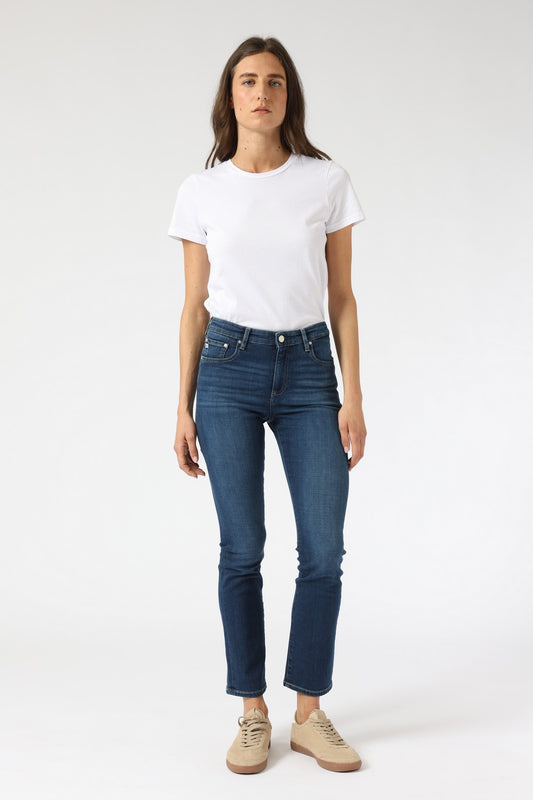 MARI  MIDRISE SLIM STRAIGHT
