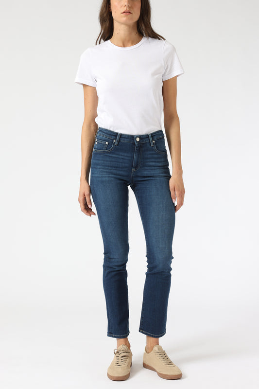 MARI  MIDRISE SLIM STRAIGHT