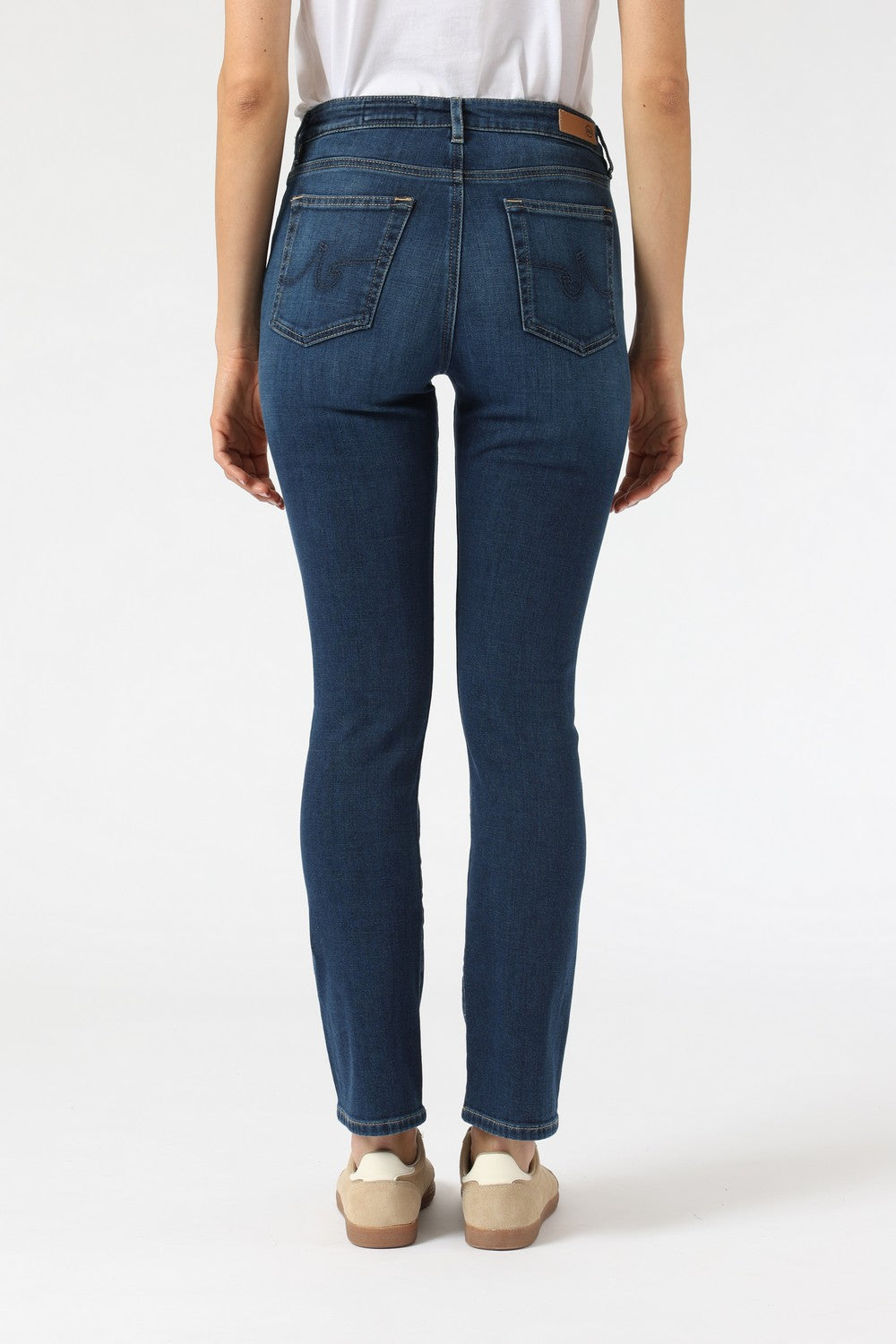MARI  MIDRISE SLIM STRAIGHT
