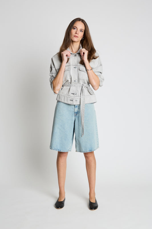 THALIA  WIDE LEG BERMUDA