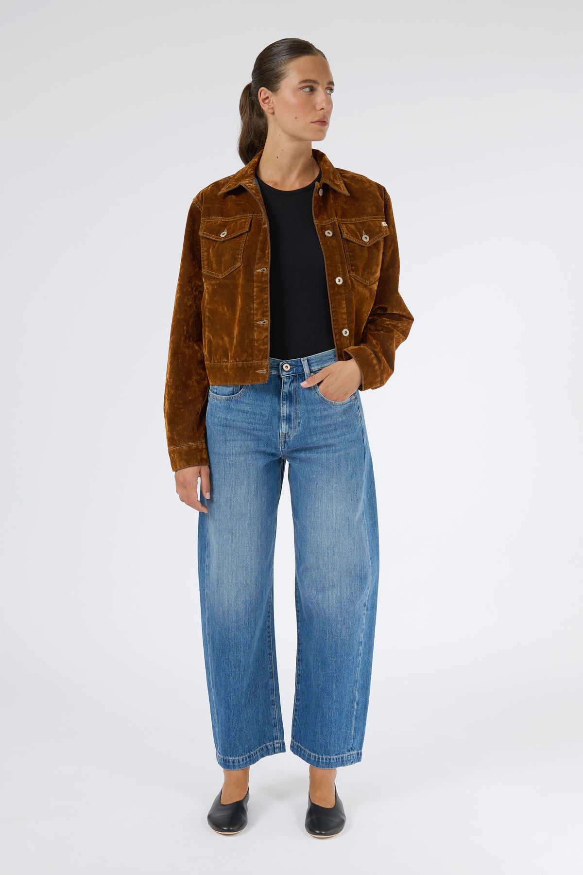 HATTIE  HIGHRISE BARREL