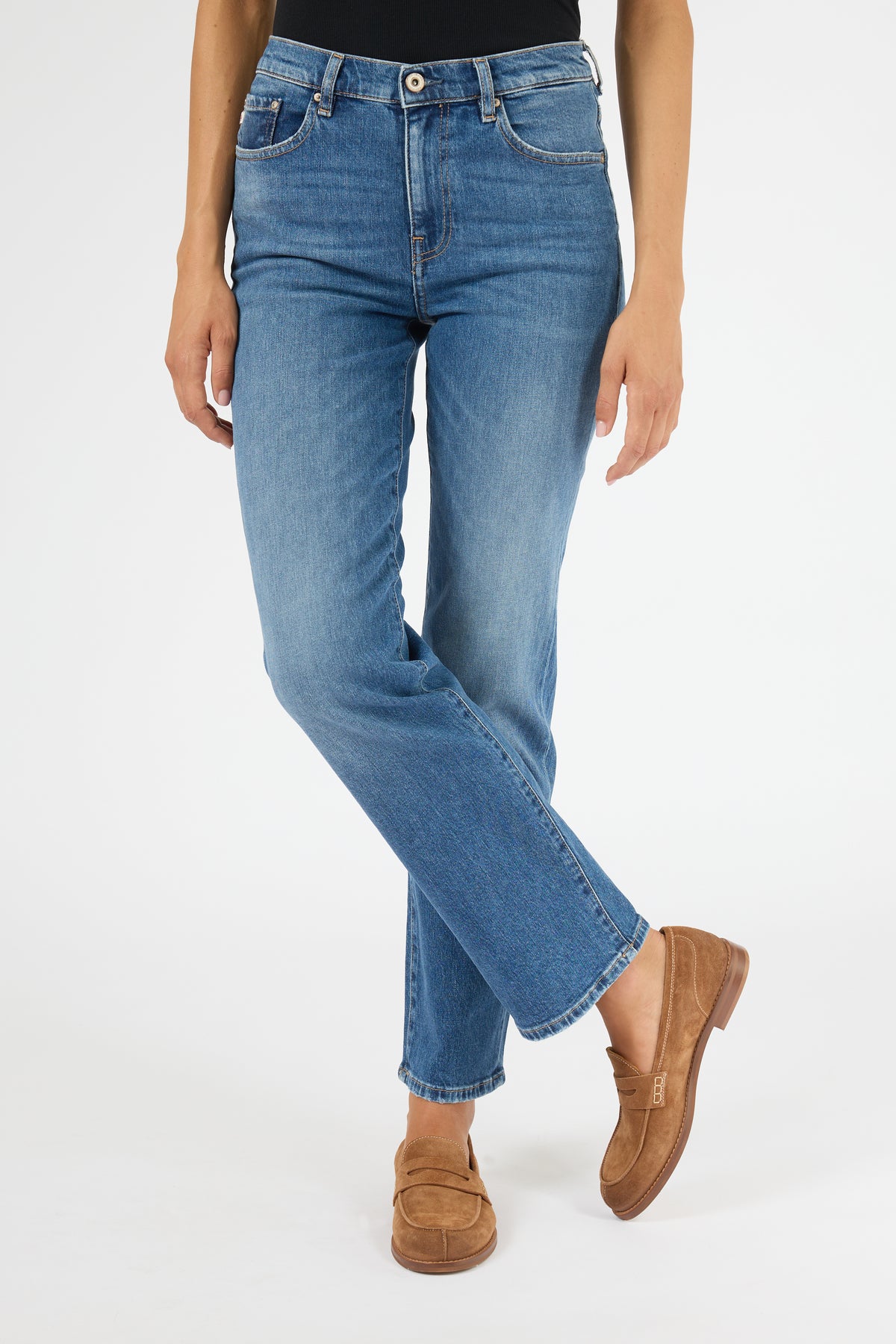 BRINLEY  MIDRISE STRAIGHT