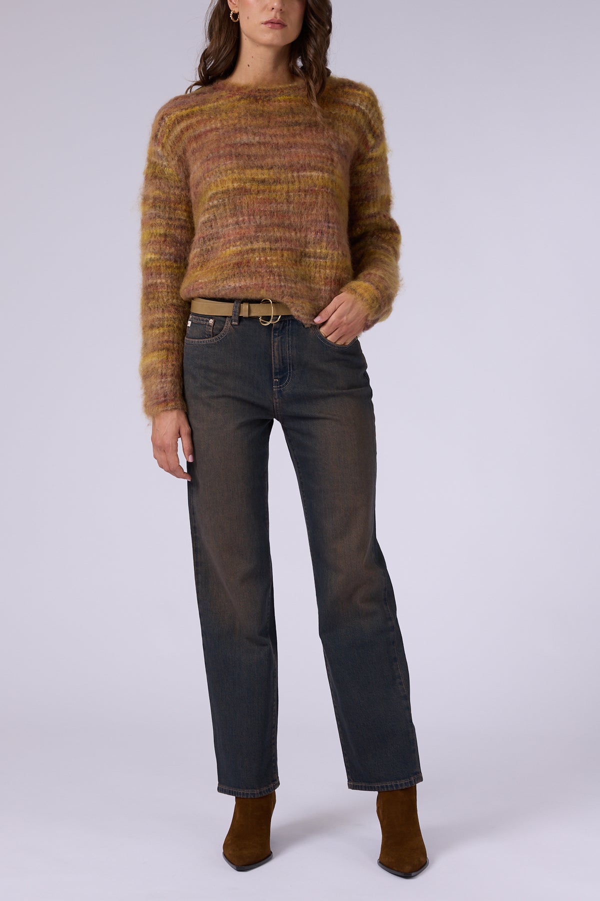BRINLEY  MIDRISE STRAIGHT