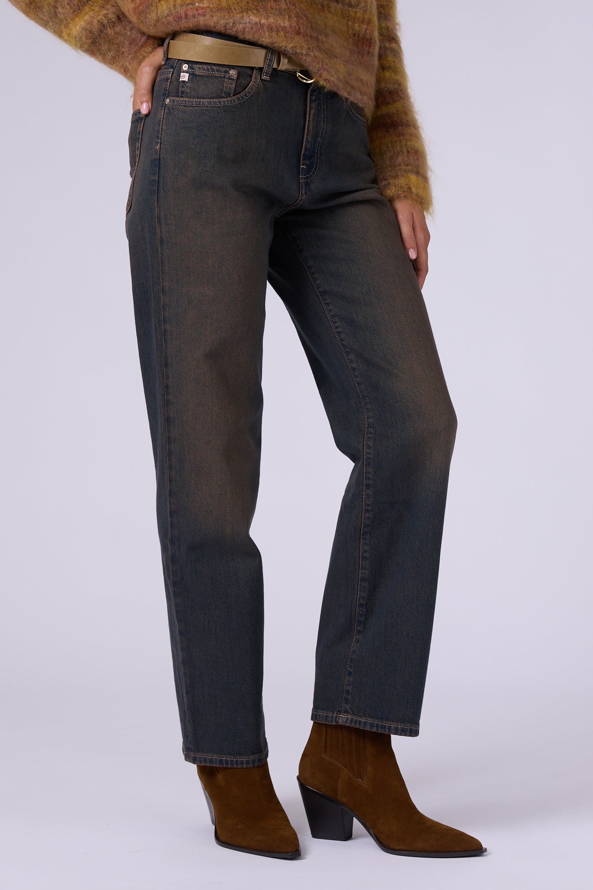 BRINLEY  MIDRISE STRAIGHT