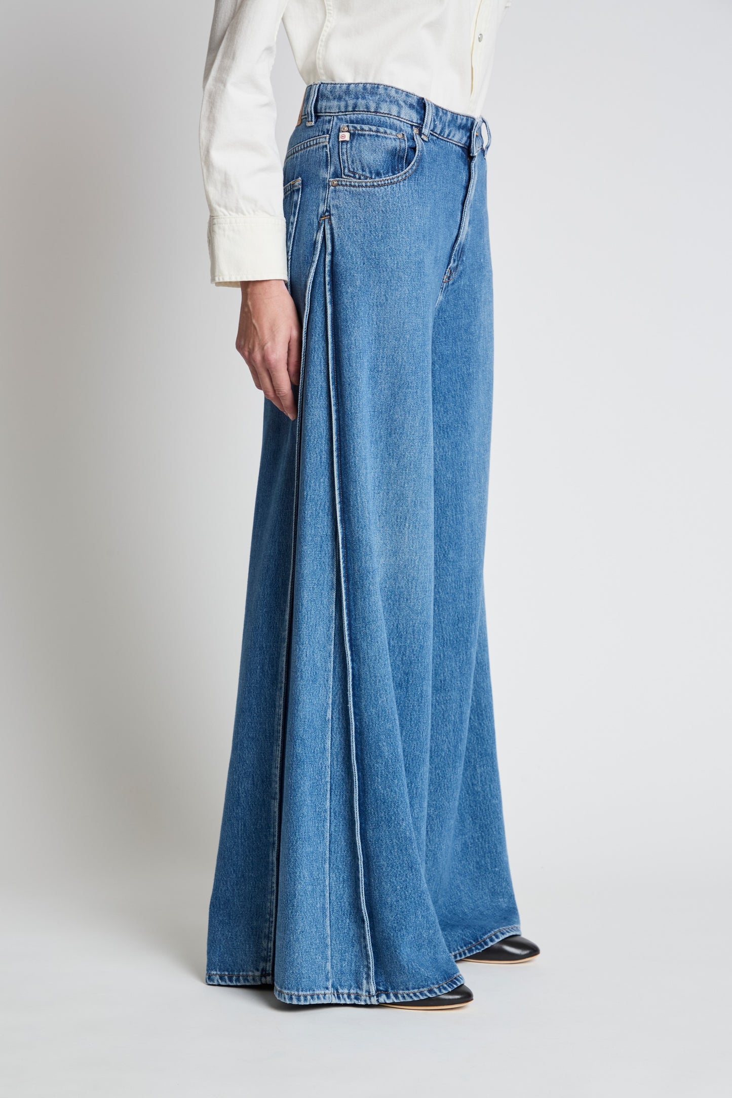 KOBE  SIDE PANEL  WIDE LEG