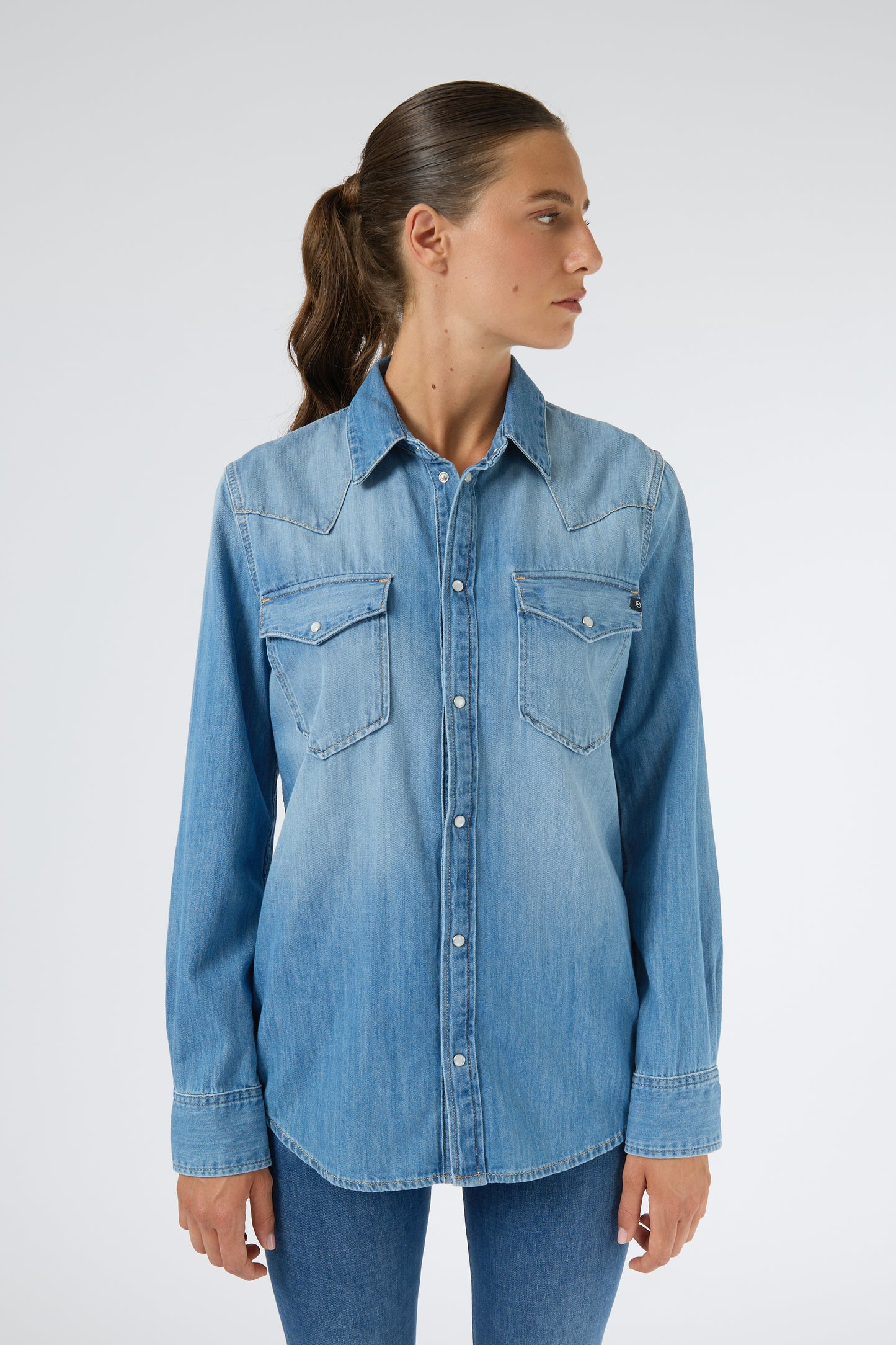 NIOKI  SHRUNKEN WESTERN SHIRT