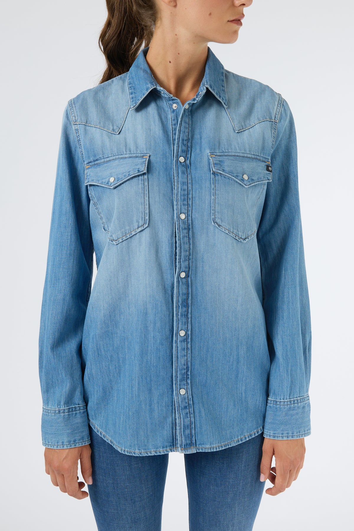 NIOKI  SHRUNKEN WESTERN SHIRT