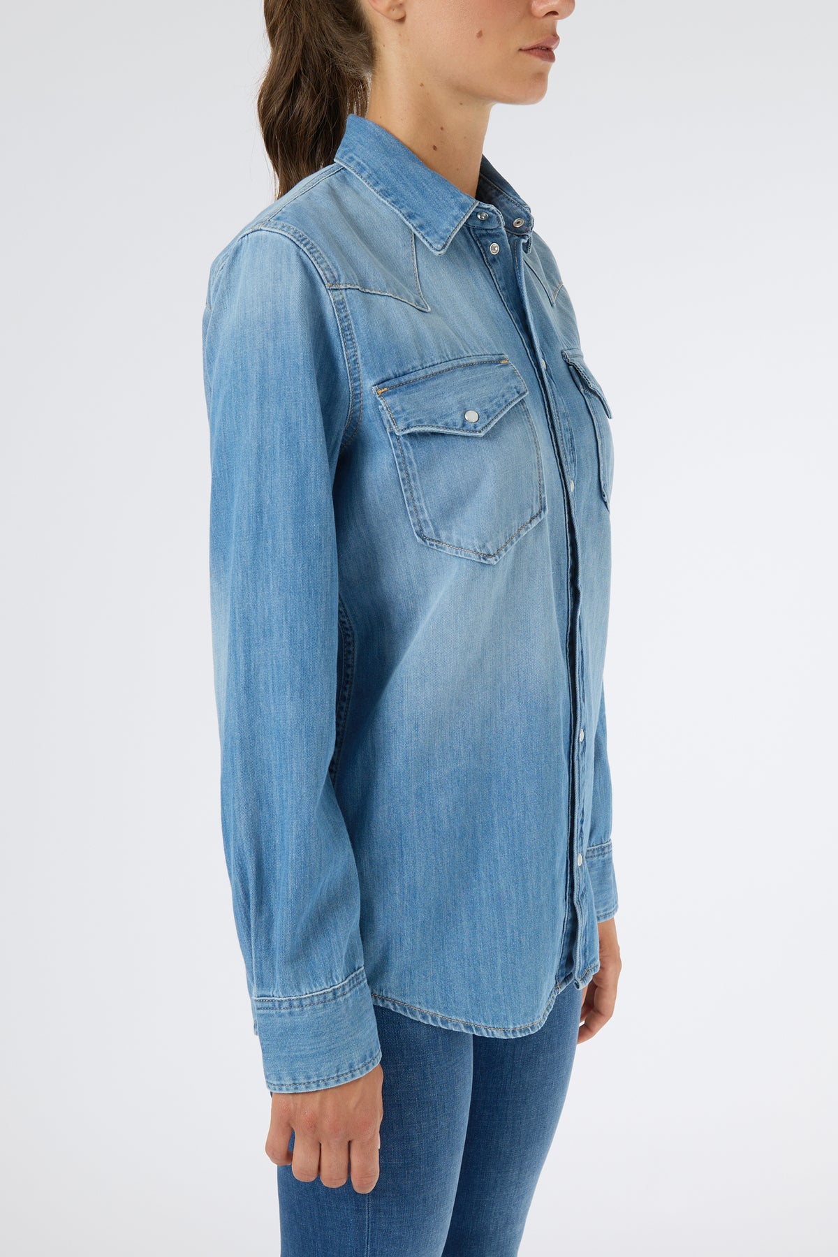 NIOKI  SHRUNKEN WESTERN SHIRT