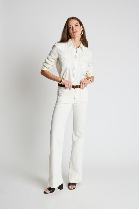 NIOKI  SHRUNKEN WESTERN SHIRT