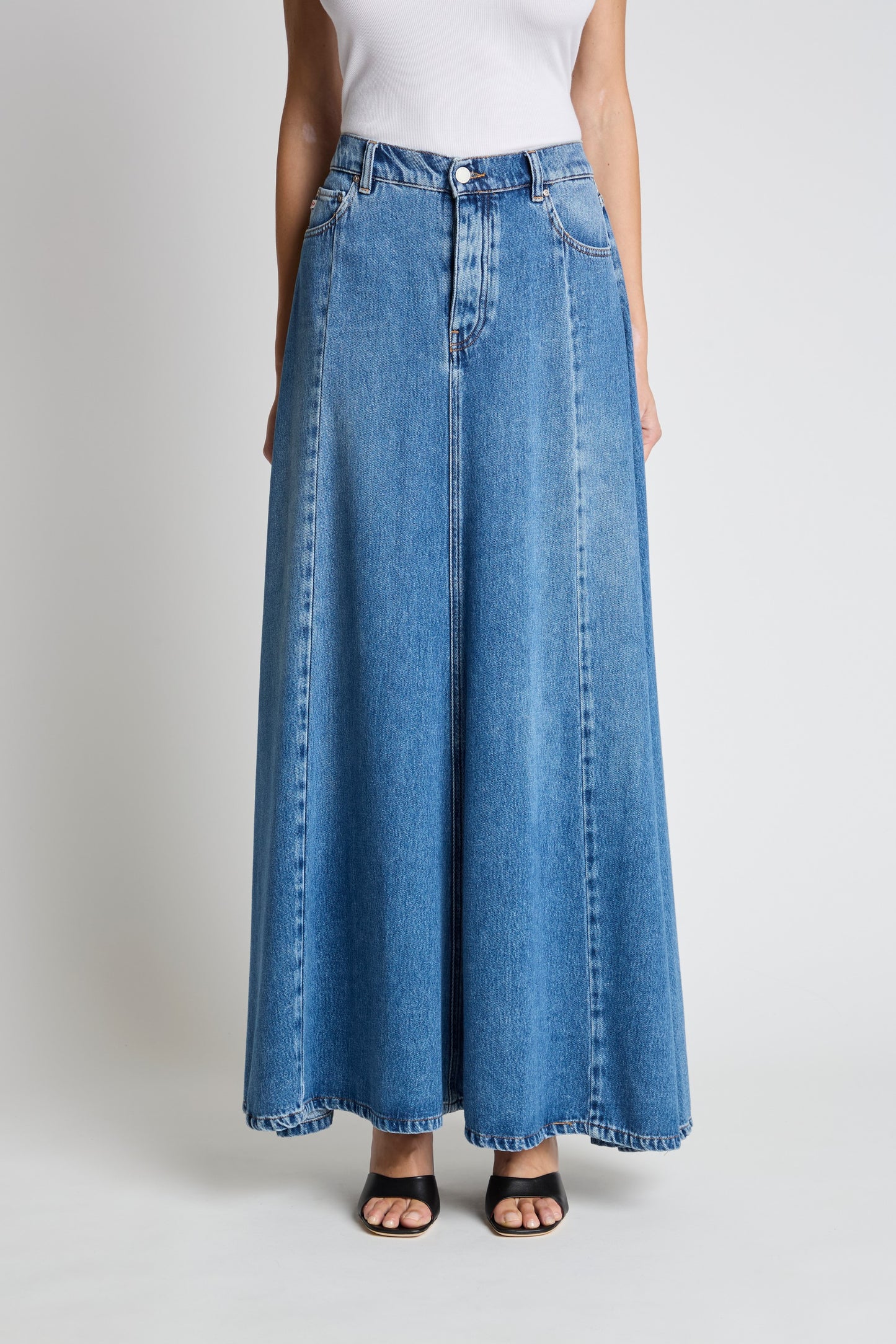 TULA  SHADOWPOCKET MIDI SKIRT