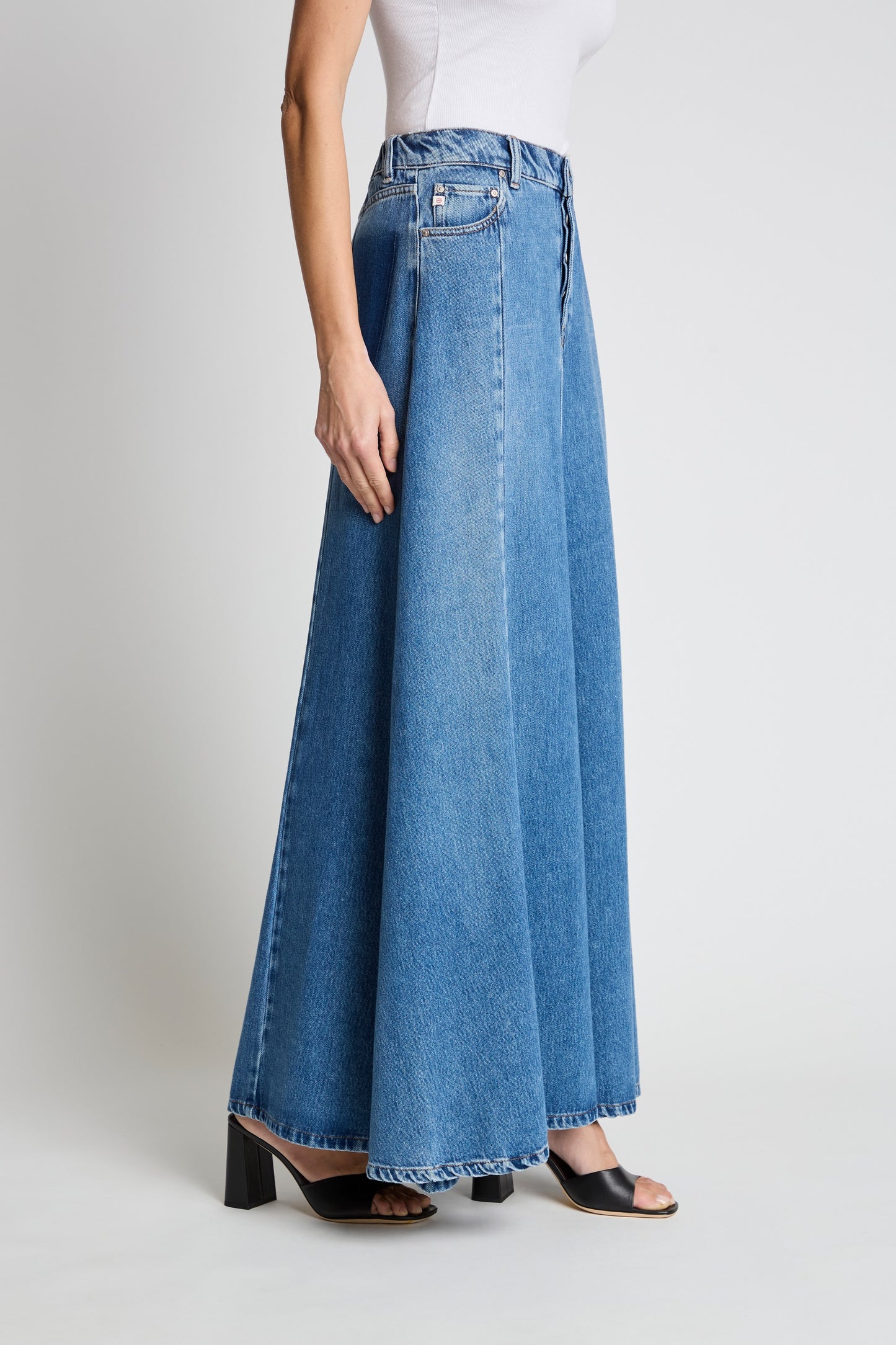TULA  SHADOWPOCKET MIDI SKIRT