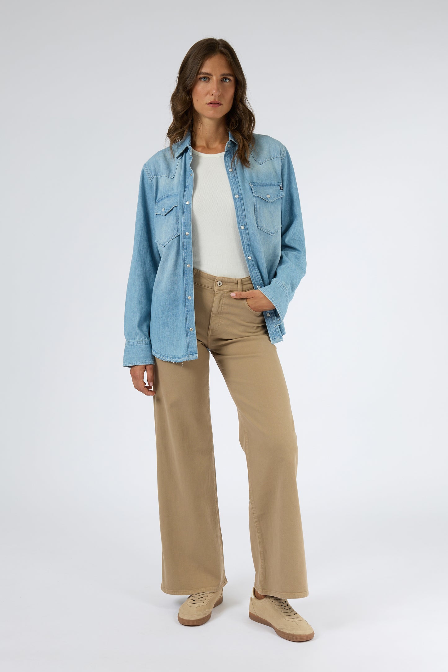 SAIGE LONG  MIDRISE WIDE LEG