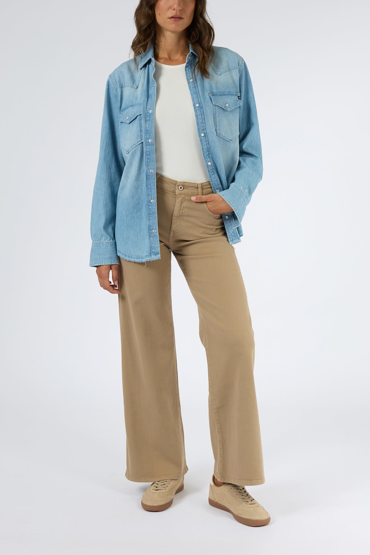 SAIGE LONG  MIDRISE WIDE LEG