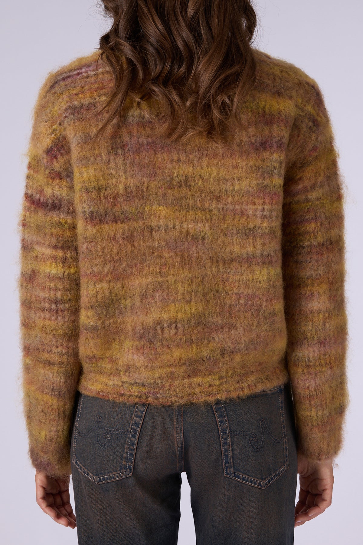 VALENTINAMULTI COLOR CREW NECK JUMPER