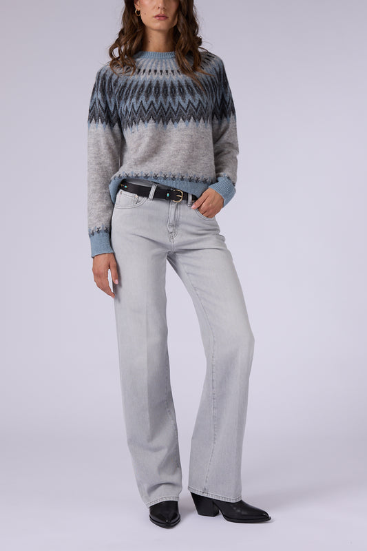 BIANCAFAIRISLE CREW NECK JUMPER