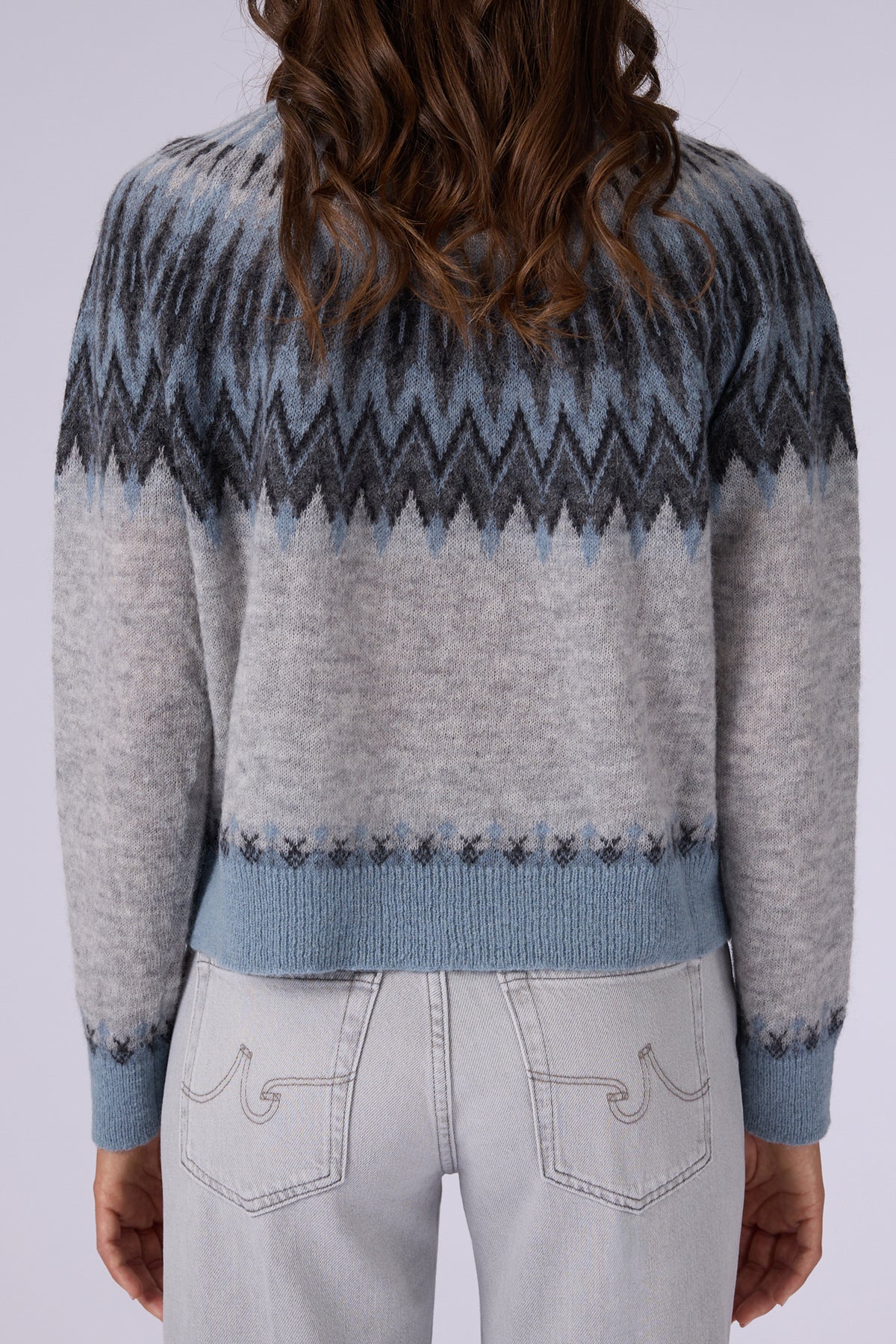 BIANCAFAIRISLE CREW NECK JUMPER